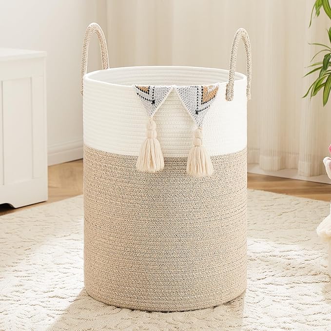 woven laundry hamper