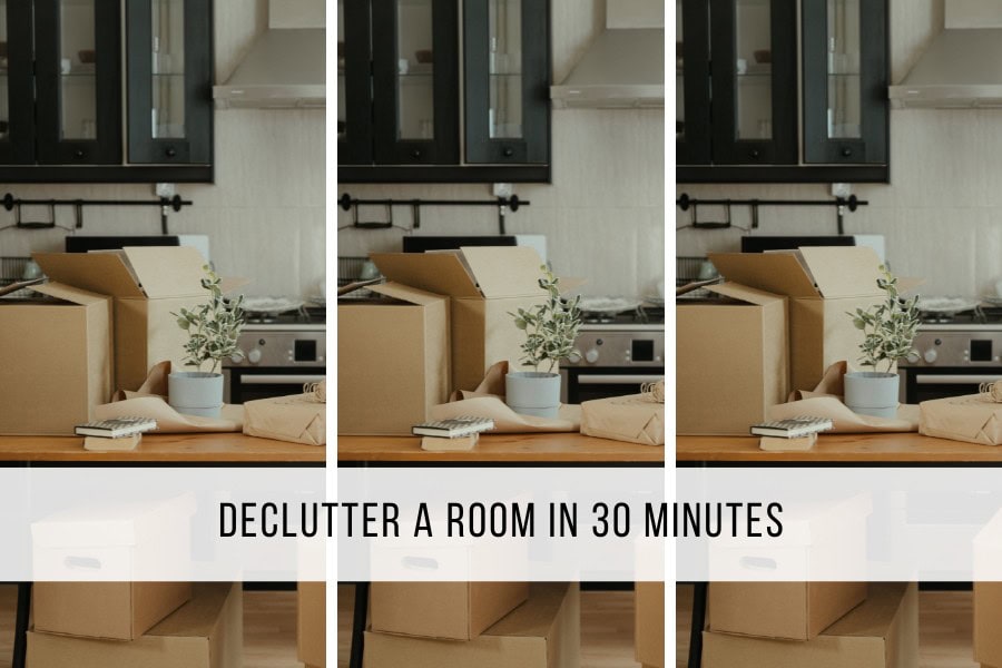 Declutter a Room in 30 Minutes header image