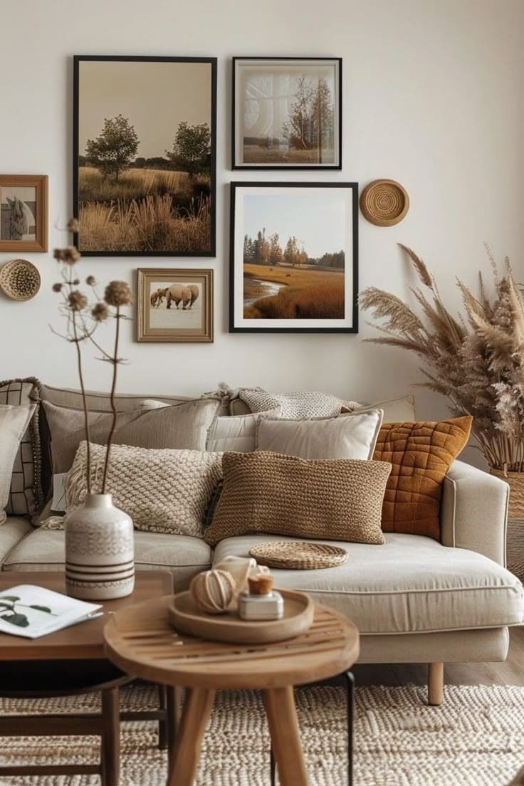 8 Gorgeous Living Room Wall Art Ideas to Transform Your Space - Budget ...