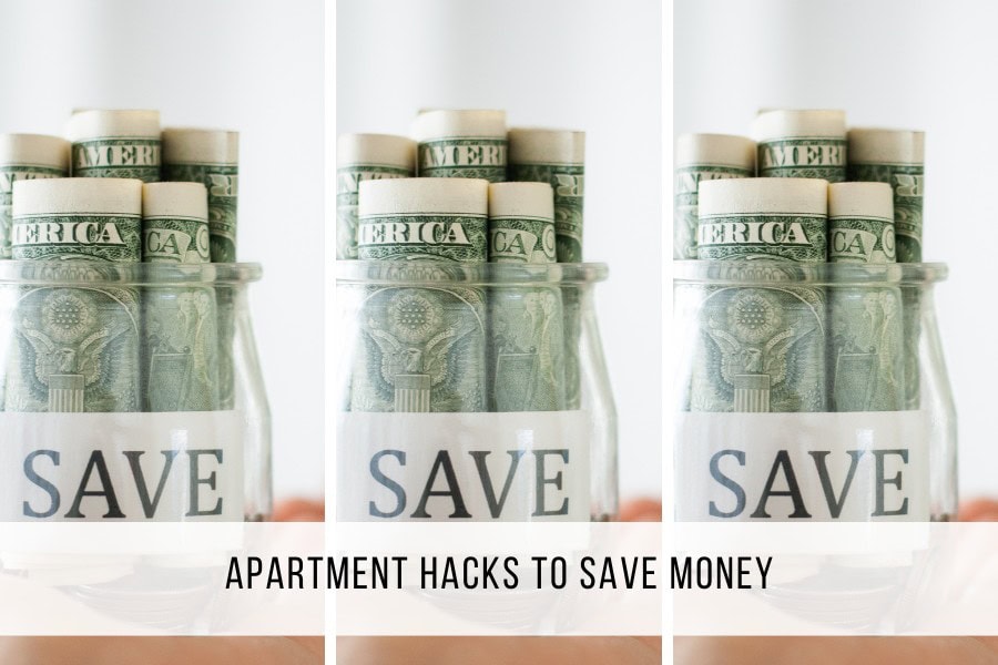apartment hacks to save money