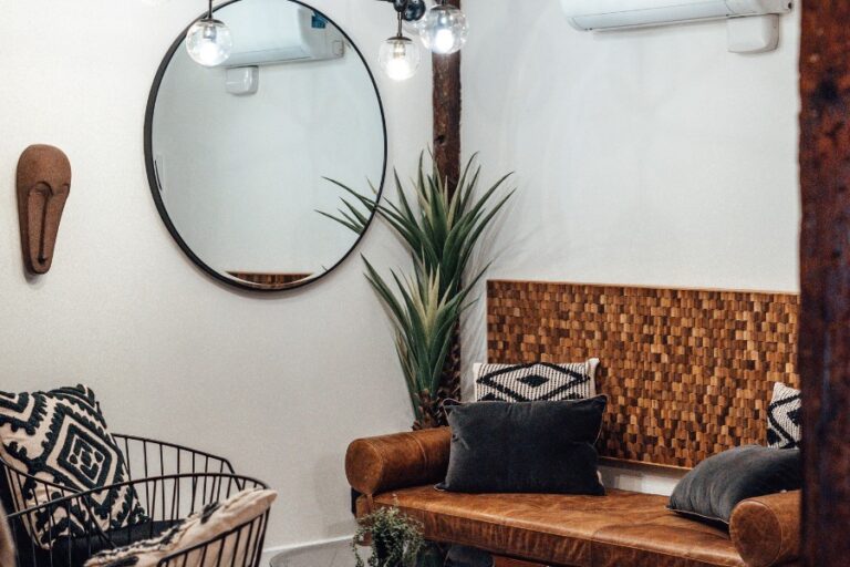 mirror in living room ideas